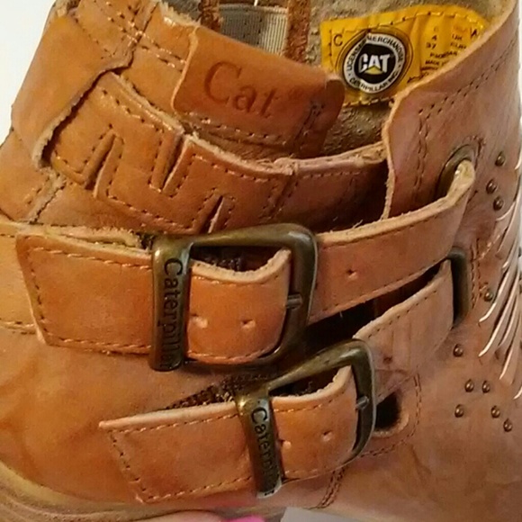 CAT Caterpillar Cheyenne ankle booties size 6 - Picture 6 of 8